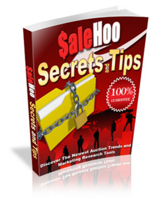 Product picture Salehoo Secrets and Tips - With MRR